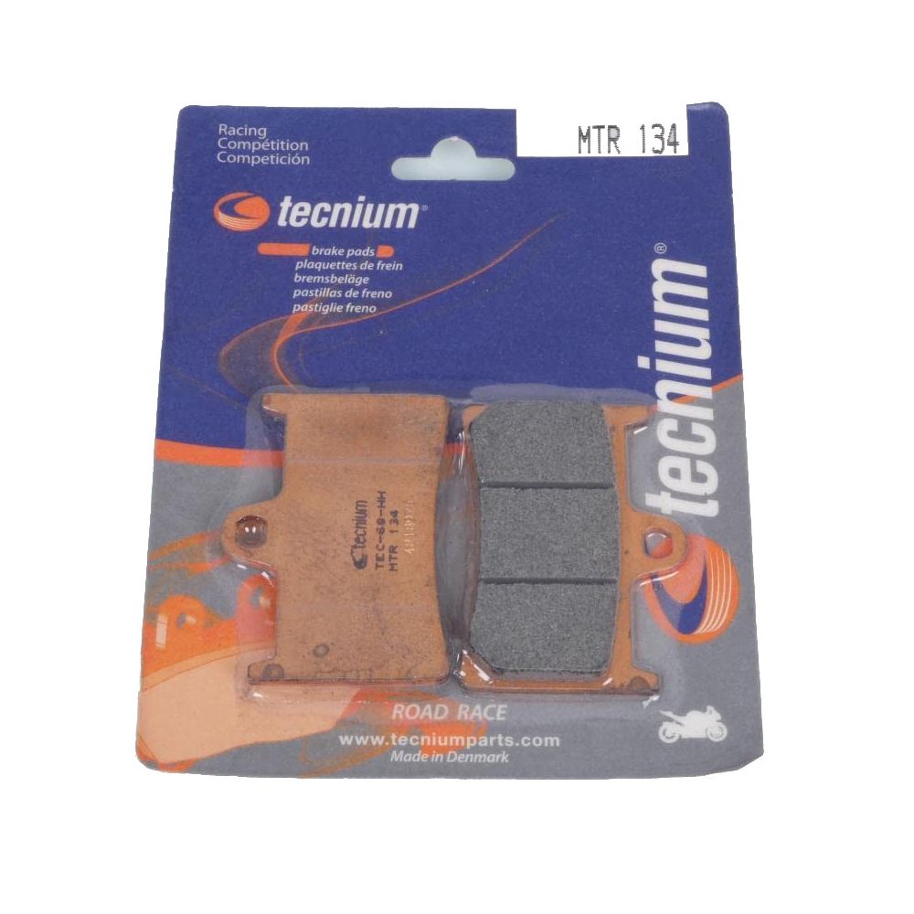 TECNIUM MTR 134 Coppia Pastiglie Freno anteriore sinterizzate Racing