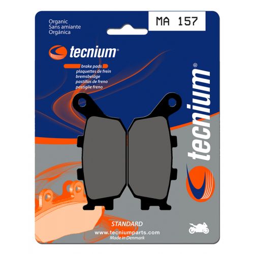 TECNIUM MA 157 Coppia Pastiglie Freno Posteriore Organiche