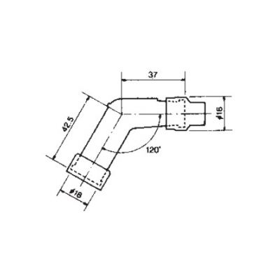 NGK VD01F Attacco per Candela di Accensione
