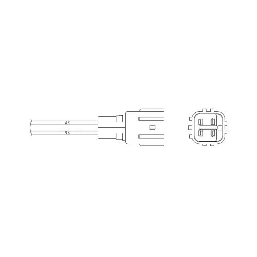 NTK AZD0101-KJ006 Sonda Lambda (Sonda di Ossigeno)