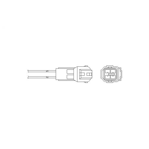 NTK OZA577-H15 Sonda Lambda (Sonda di Ossigeno)