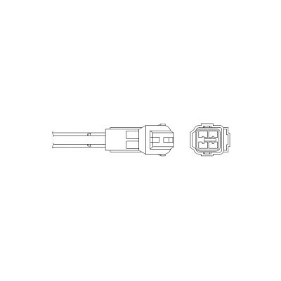 NTK OZA577-H15 Sonda Lambda (Sonda di Ossigeno)