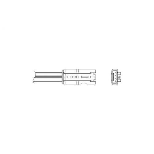 NTK OZA630-BM1 Sonda Lambda (Sonda di Ossigeno)