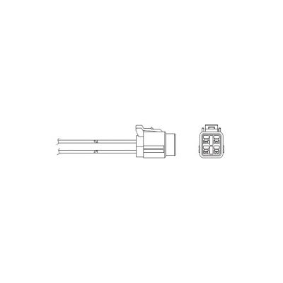NTK AZD0101-SU004 Sonda Lambda (Sonda di Ossigeno)