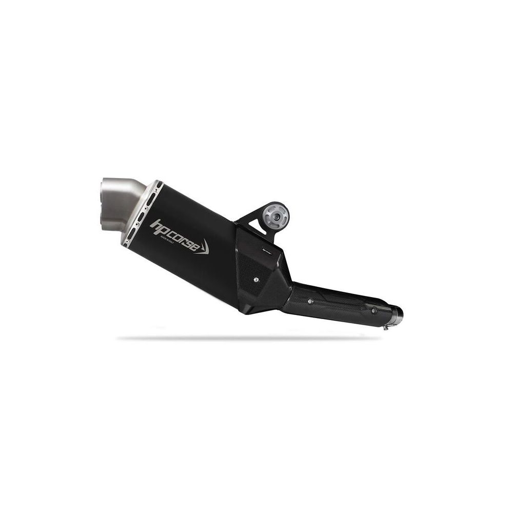 HP CORSE Terminale 4-Track BLACK per YAMAHA TENERE 700 2019 / 2024