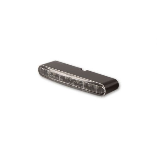 Fanale posteriore a Led HIGHSIDER PRO STRIPE nero/trasparente