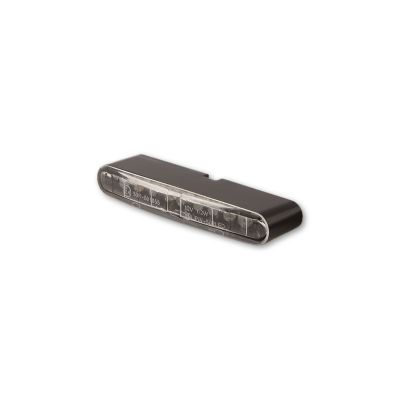 Fanale posteriore a Led HIGHSIDER PRO STRIPE nero/trasparente