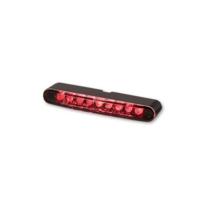 Fanale posteriore a Led HIGHSIDER PRO STRIPE nero/trasparente