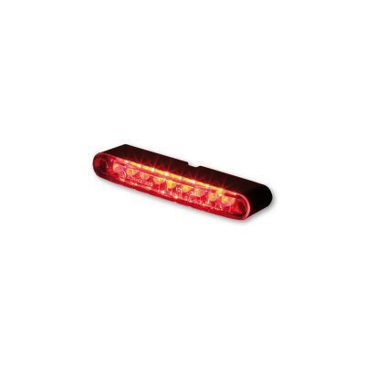 Fanale posteriore a Led HIGHSIDER PRO STRIPE nero/trasparente