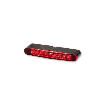 Fanale posteriore a Led HIGHSIDER PRO STRIPE nero/rosso