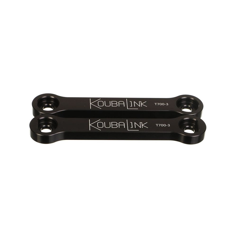 Kit di abbassamento KOUBALINK T700-3 (38.1 mm) nero per YAMAHA TENERE 700 2019 / 2024
