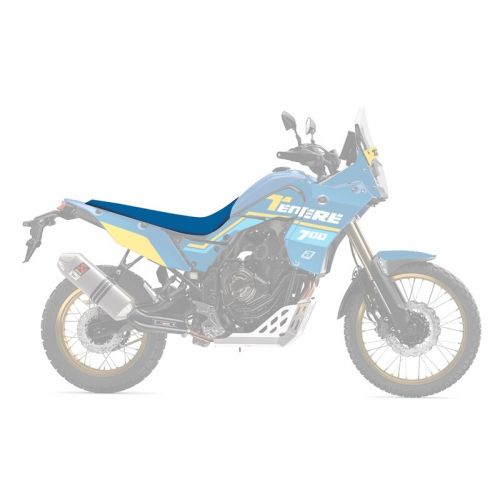 Copertina sella Blu / Nero BLACKBIRD Rally Ride per YAMAHA TENERE 700 2020 / 2023