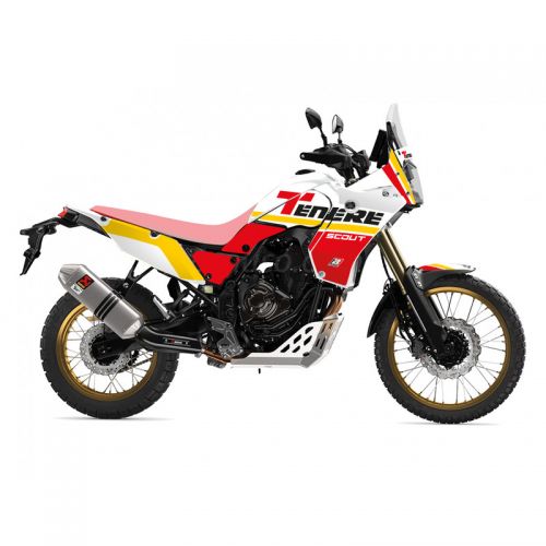 Kit completo adesivi BLACKBIRD Rally Ride Rosso per YAMAHA TENERE 700 2020 / 2023