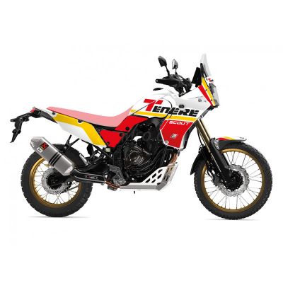 Kit completo adesivi BLACKBIRD Rally Ride Rosso per YAMAHA TENERE 700 2020 / 2023