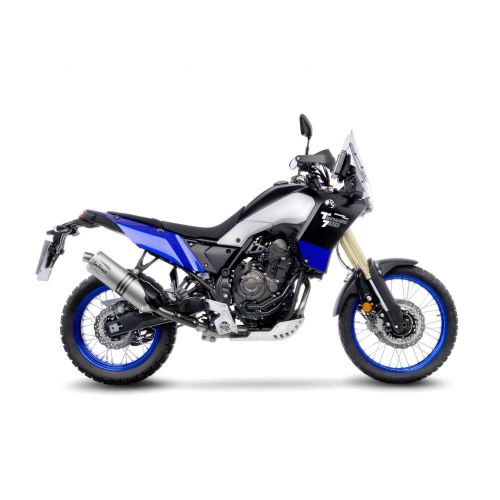 LEOVINCE 14330E LV ONE EVO INOX Scarico SLIP-ON Omologato per YAMAHA TENERE 700 2019 / 2025