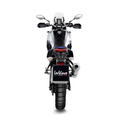 LEOVINCE 14330E LV ONE EVO INOX Scarico SLIP-ON Omologato per YAMAHA TENERE 700 2019 / 2025