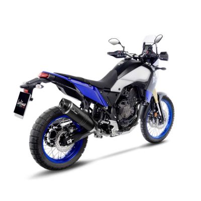 LEOVINCE 14330EB LV ONE EVO BLACK EDITION Scarico SLIP-ON Omologato per YAMAHA TENERE 700 2019 / 2025