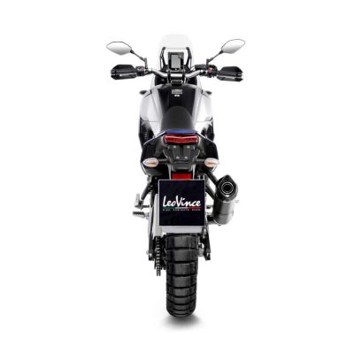 LEOVINCE 14330EB LV ONE EVO BLACK EDITION Scarico SLIP-ON Omologato per YAMAHA TENERE 700 2019 / 2025