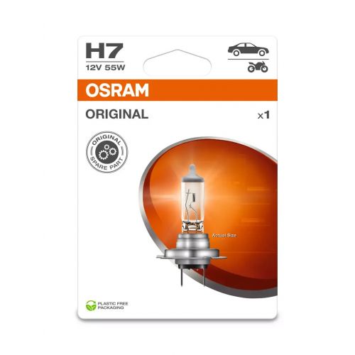 OSRAM 64210 Lampada alogena H7 ORIGINAL LINE 12 Volt 55 Watt PX26d