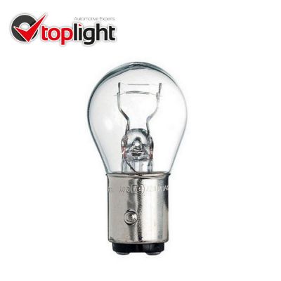 TOPLIGHT Lampada di segnalazione 12 Volt 21/5 Watt BAY15d - 10 Lampadine