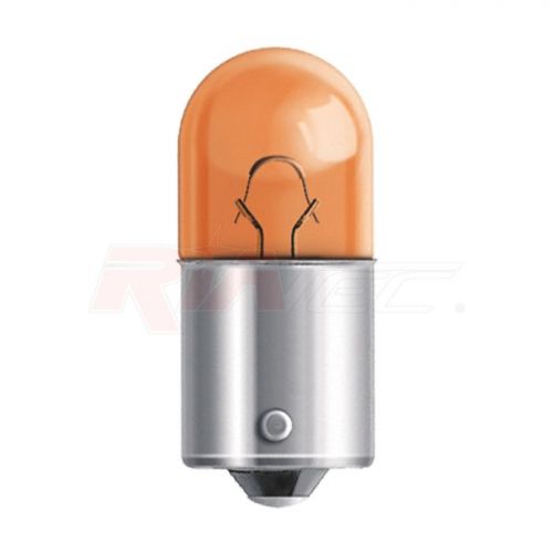 RIATEC R10W G18 Lampada ausiliaria arancio 12 Volt 10 Watt BA15s - 10 Lampadine