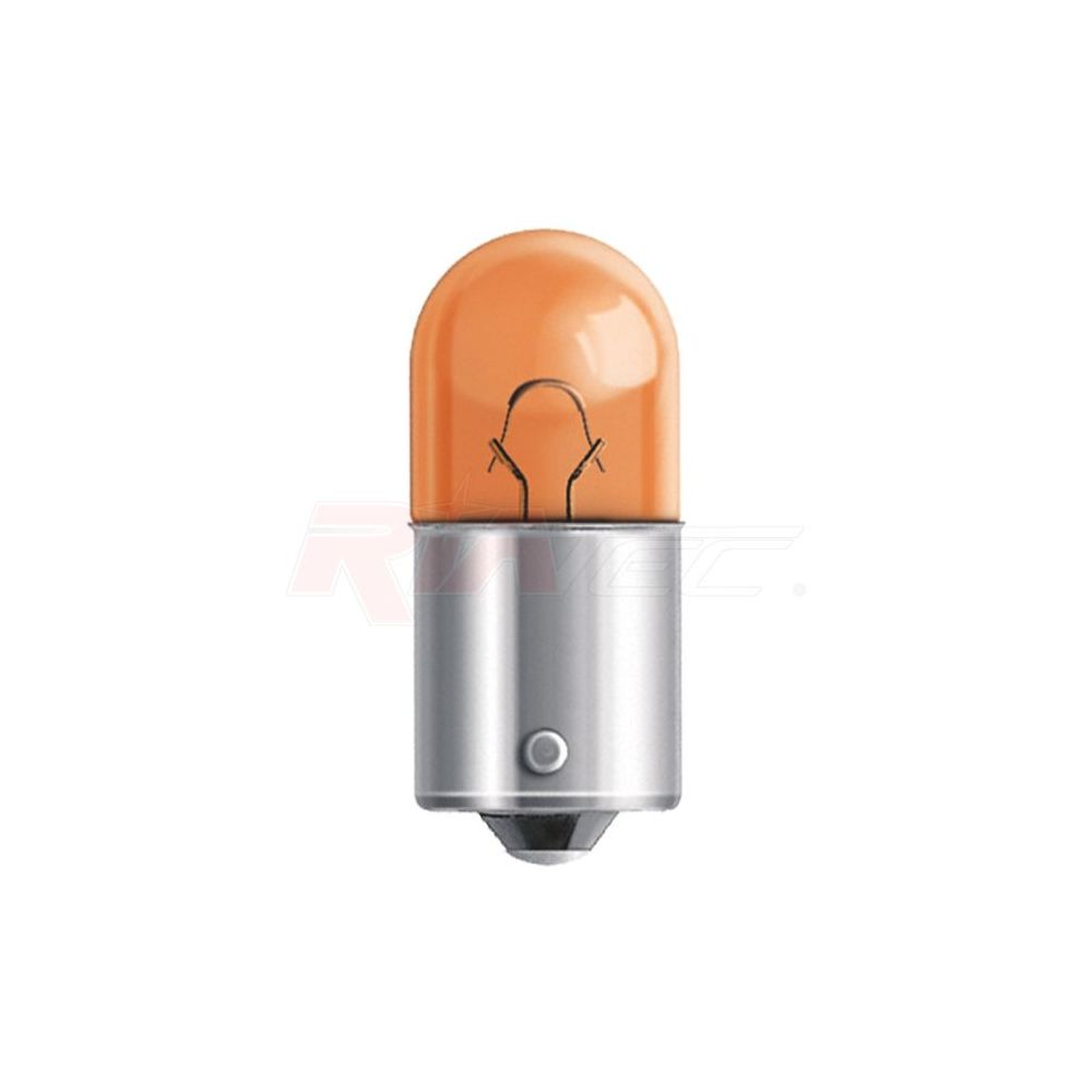 RIATEC R10W G18 Lampada ausiliaria arancio 12 Volt 10 Watt BA15s - 10 Lampadine