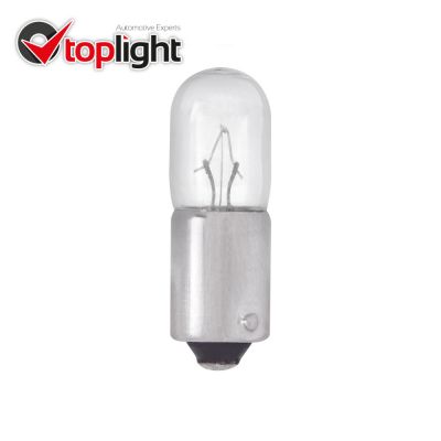 TOPLIGHT Lampada Ausiliaria 6 Volt 4 Watt BA9s - 10 Lampadine