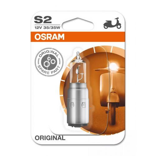 OSRAM 64327 Lampada Alogena S2 ORIGINAL LINE 12 Volt 35/35 Watt BA20D