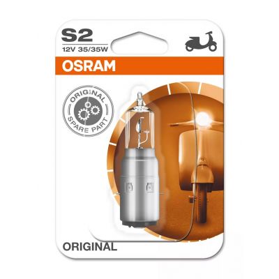 OSRAM 64327 Lampada Alogena S2 ORIGINAL LINE 12 Volt 35/35 Watt BA20D