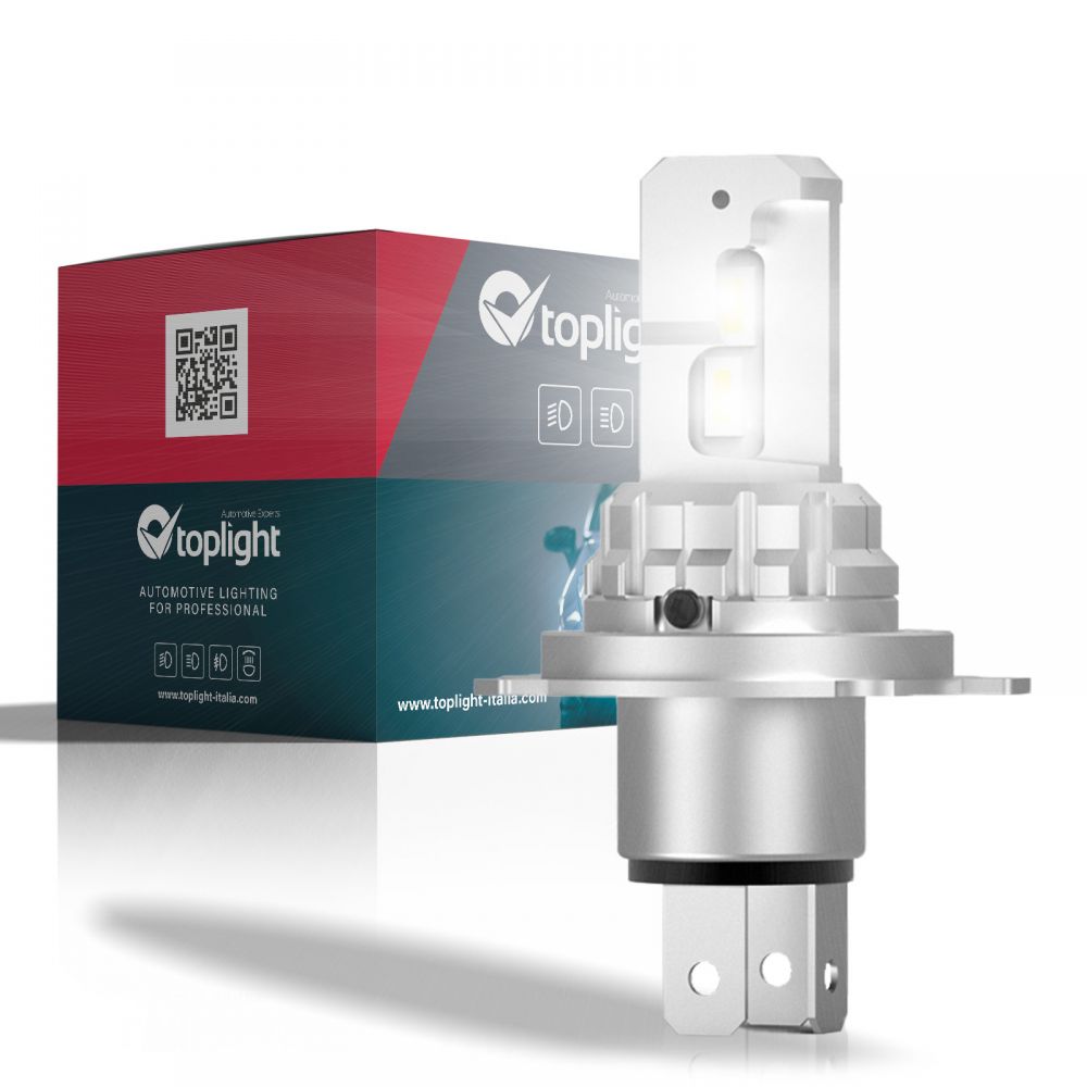 TOPLIGHT Lampada a Led SIMPLY OE FIT H4 H19 12 Volt 6500K