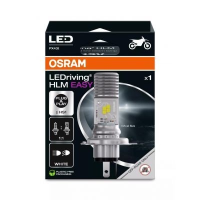 OSRAM 64185DWESY Lampada a Led HS1 LEDriving HLM EASY 12 Volt 6000K PX43t