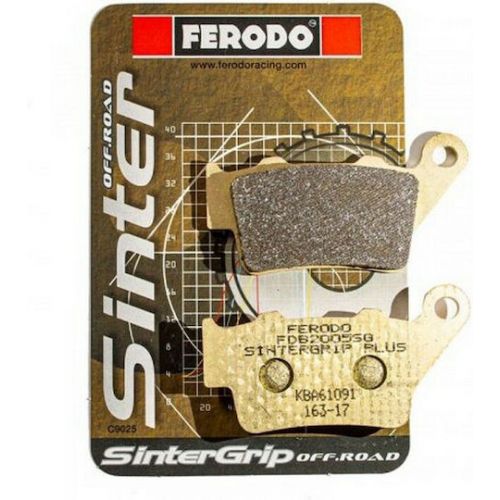 FERODO Coppia Pastiglie Freno posteriore OFF ROAD SINTER GRIP FDB2005SG