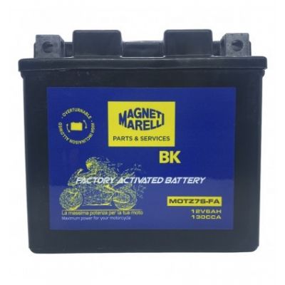 MARELLI Batteria MOTZ7S-FA Sigillata 12 Volt 6 Ampere