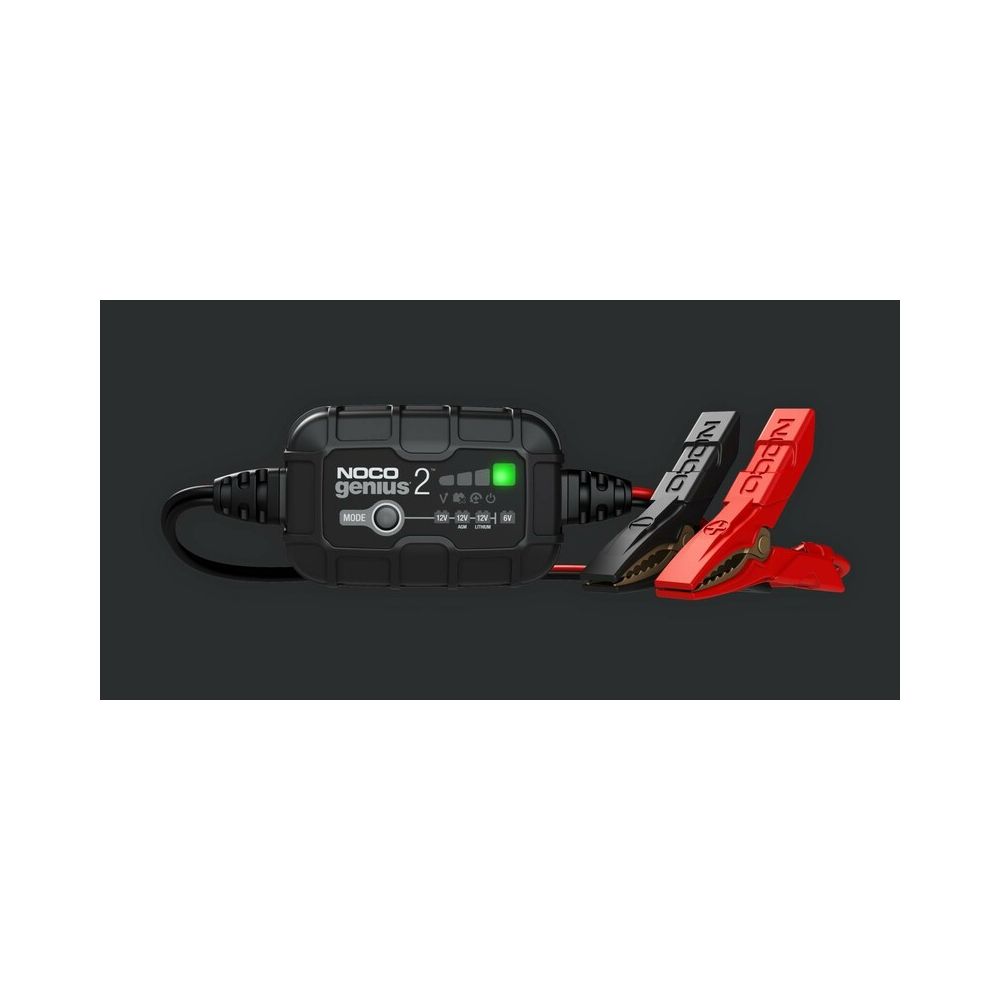 Caricabatterie intelligente NOCO GENIUS 2 6 Volt / 12 Volt 2 Ampere