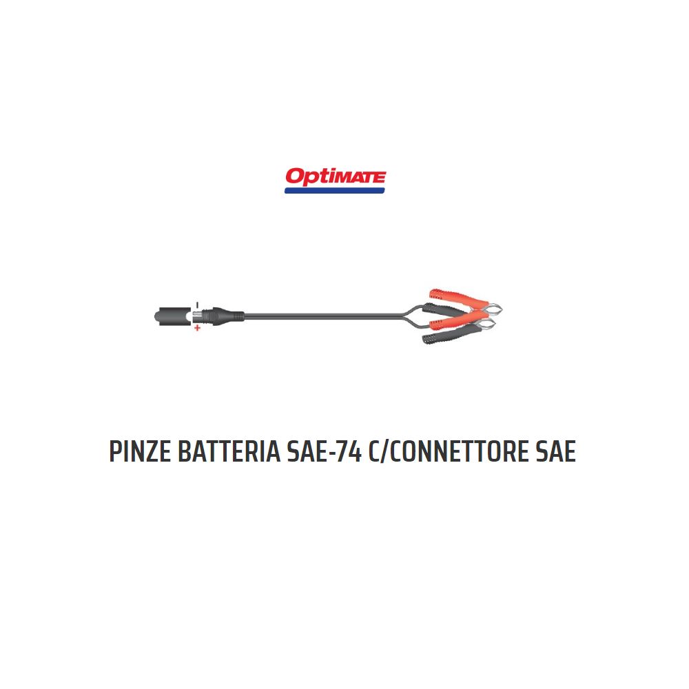 OptiMate Pinze batteria SAE-74 connettore SAE OptiMate Pinze batteria SAE-74 connettore SAE