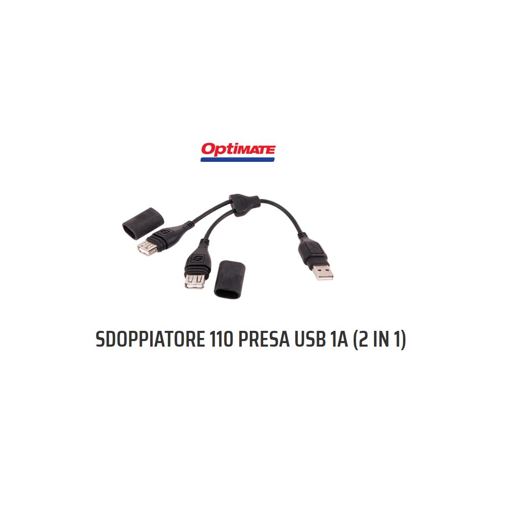 OptiMate Soppiatore 110 presa USB 1A (2 in 1)