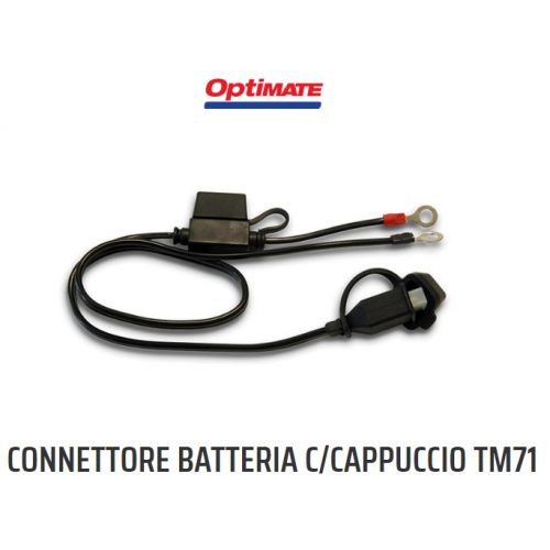 OptiMate TM-71 Connettore Batteria C/CAPPUCCIO