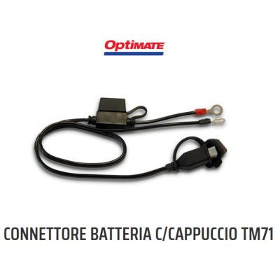 OptiMate TM-71 Connettore Batteria C/CAPPUCCIO