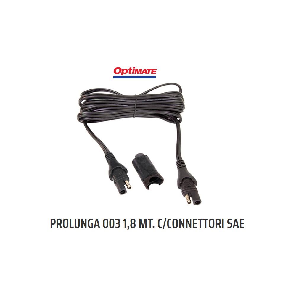 OptiMate O-03 Prolunga 5 Ampere 180 cm C/CONNETTORI SAE OptiMate O-03 Prolunga 5 Ampere 180 cm C/CONNETTORI SAE