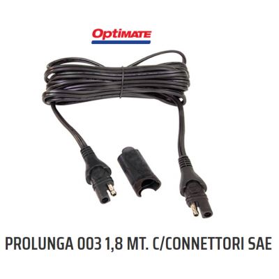 OptiMate O-03 Prolunga 5 Ampere 180 cm C/CONNETTORI SAE