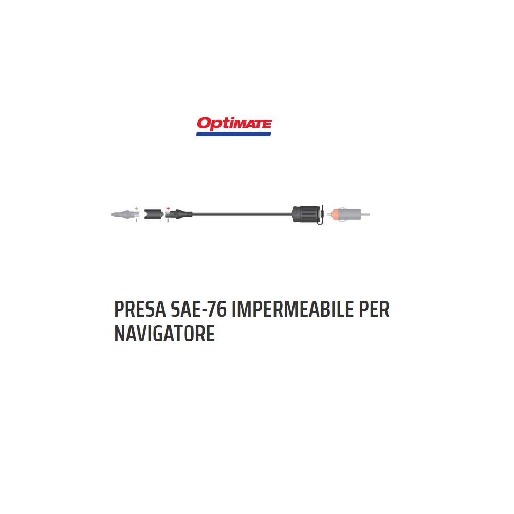 OptiMate SAE-76 Presa impermeabile per navigatore