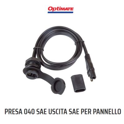 OptiMate O-40 Presa SAE resistente alle intemperie montaggio su pannello