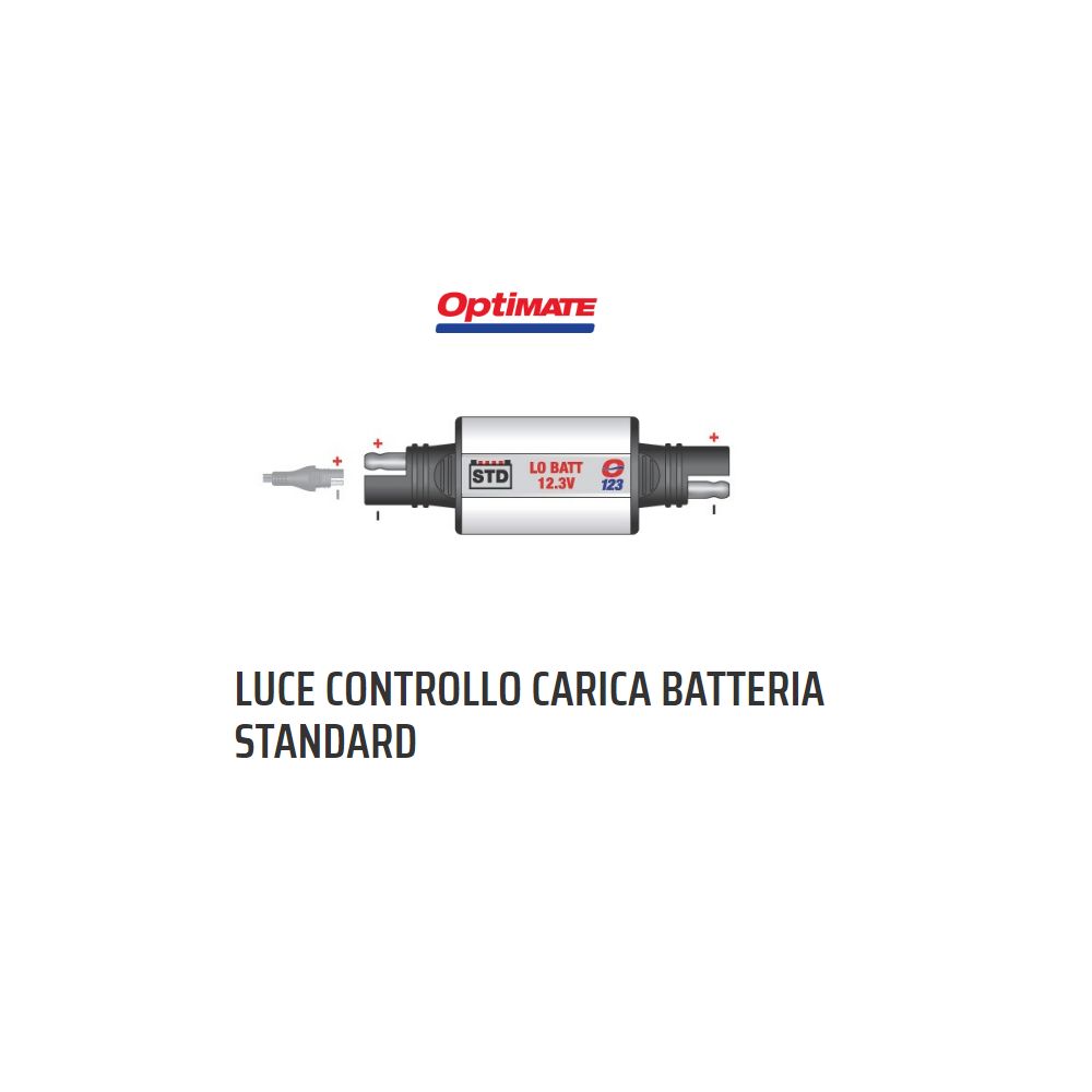 OptiMate O-123 Luce controllo batteria standard