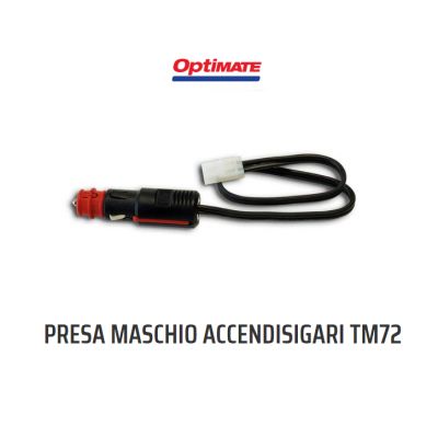 OptiMate TM-72 Presa TM con entrata maschio accendisigari