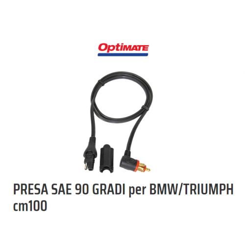 OptiMate O-29 Adattatore-prolunga da SAE a spina motocicletta 90°