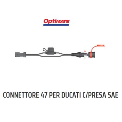 OptiMate O-47 Adattatore da Ducati a SAE