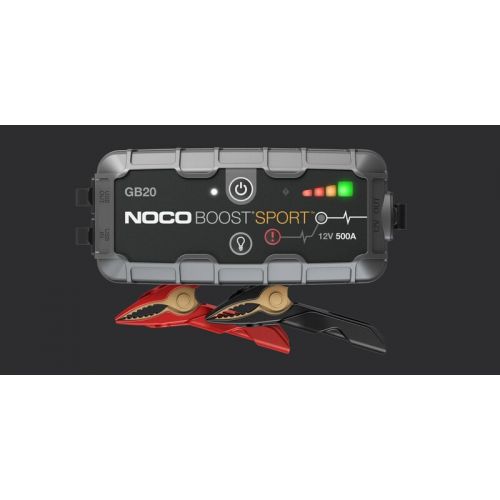 NOCO GB20 Avviatore di emergenza Boost Sport UltraSafe da 12 Volt 500 Ampere