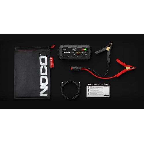 NOCO GB20 Avviatore di emergenza Boost Sport UltraSafe da 12 Volt 500 Ampere