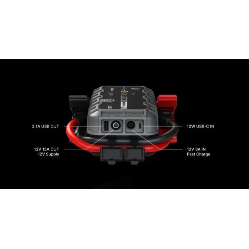 NOCO GB70 Avviatore di emergenza Boost HD UltraSafe da 12 Volt 2000 Ampere