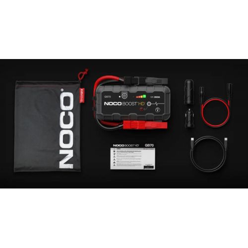 NOCO GB70 Avviatore di emergenza Boost HD UltraSafe da 12 Volt 2000 Ampere